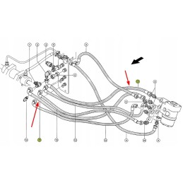 317493 0 hidraulinė žarna
