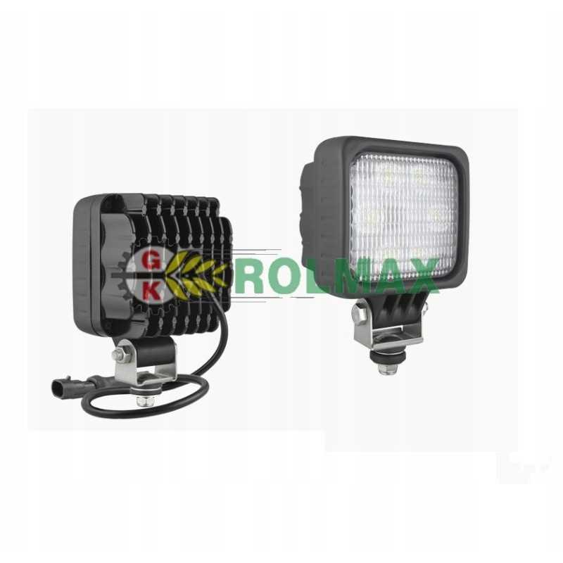 LED darbo lempa 1500lm su stiprintuvo superseal kabeliu