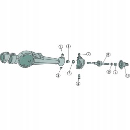 Sandarinimo žiedas f184300020630 fendt