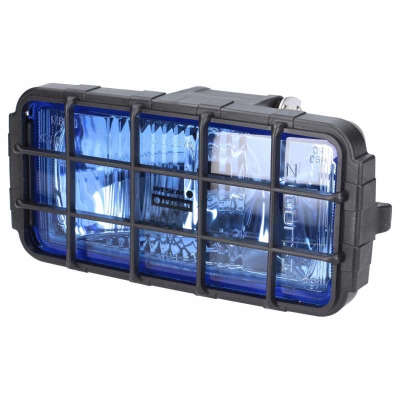 H3 mėlynas kelio žibintas Wesem HP418489 182mm