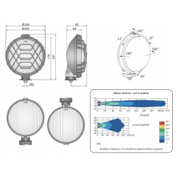 Rūko žibintas 2vnt Wesem HO104416 159mm
