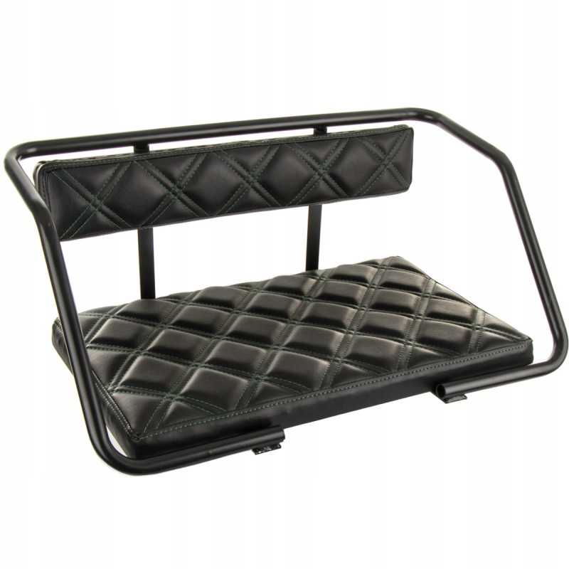 Keleivio pagalbinio suoliuko sėdynė ant sparno