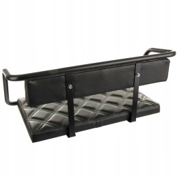 Keleivio pagalbinio suoliuko sėdynė ant sparno