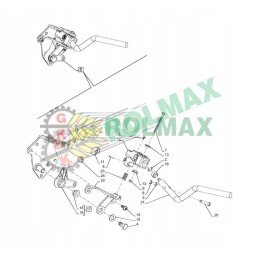 Atbulinės eigos svirtis new Holland t4 t5 47557162