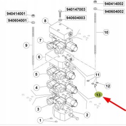 7703065052 hidraulinio vožtuvo sandariklis