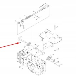 Ts04383010001 diferencialo blokavimo pedalas