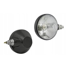 H4 priekinis žibintas metaliniame korpuse Wesem p