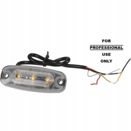 Gaidžio mėlynos blykstės lempa 3x5w, laidas 30 cm