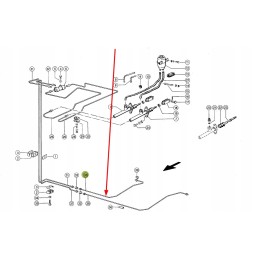 697872 0 stabdžių sistemos žarna