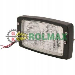 Stačiakampė darbo lempa h3 dviguba šviesa hella 1gb