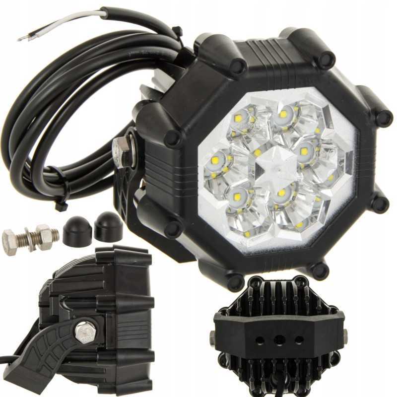 LED darbo lempa 12v 24v 20w 1800lm difuzinė