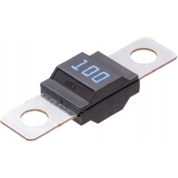 Midi saugiklis 32v 100a l 41 mm mėlyna pakuotė 1