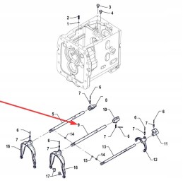 P5s37401110 II ir III krumpliaračių velenai