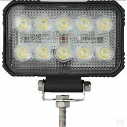 LED darbo lempa stačiakampė 15w 1900 lm 10 30v s