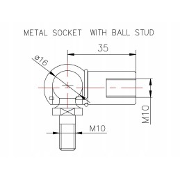 Massey Ferguson durų dujų pavara 500mm 450n