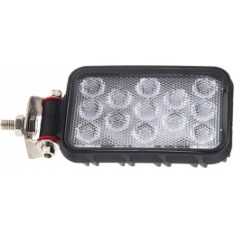 LED darbo lempa stačiakampė 13w 1600lm 12 36v su
