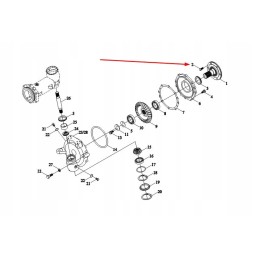 Tc02311020015 stebulės varžtas, m14 x 45