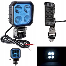 9w mėlyna LED darbinė lempa šakių purkštuvui