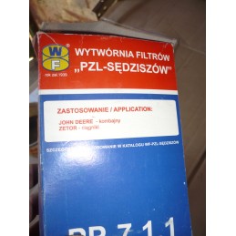 Zetor John Deere pp711 Sędziszow alyvos filtras