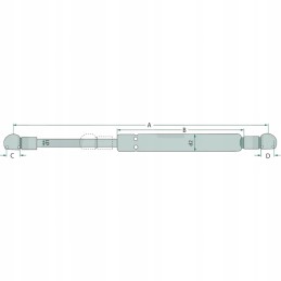 Deutz Fahr galinio lango dujų pavara