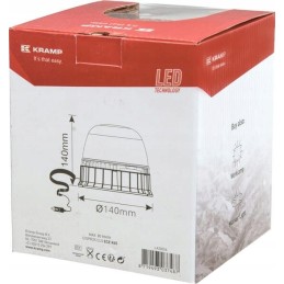 LED gaidžio blykstės lempa su magnetu ir EMC kištuku