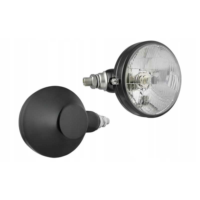 H4 priekinis žibintas metaliniame korpuse Wesem L