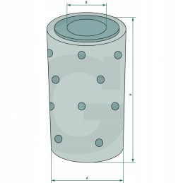 Fleetguard s300744 hidraulinės alyvos filtras