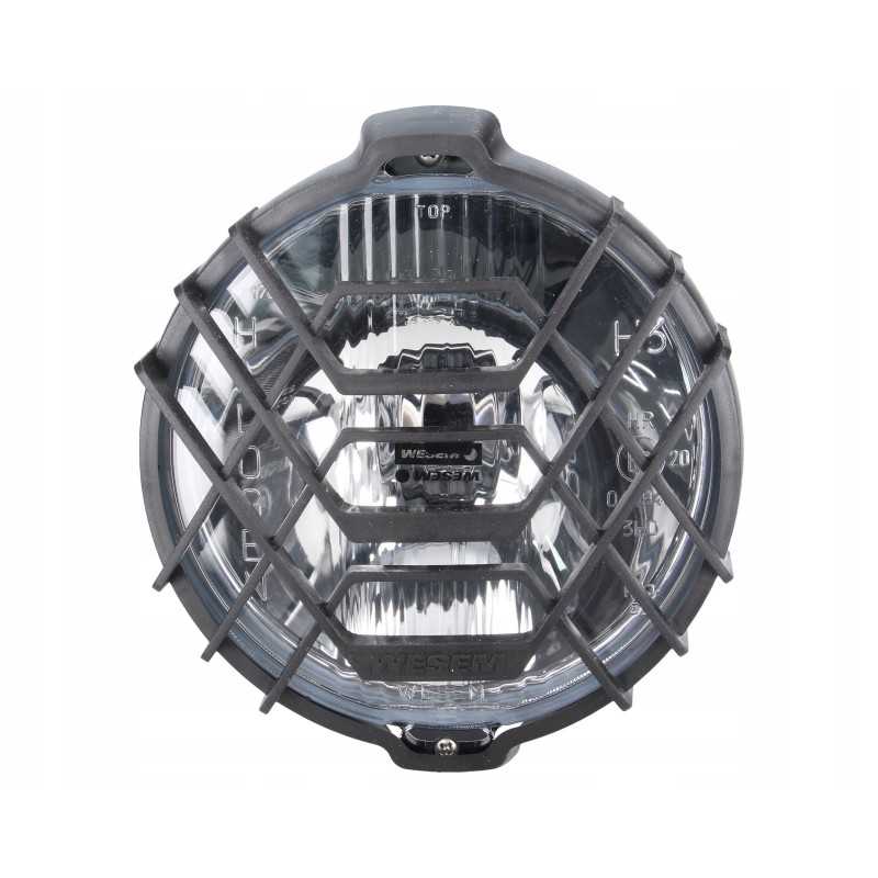 Chromuotas H3 kelio žibintas Wesem HO3 17687 152mm