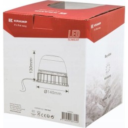 EMC prisukama LED blykstė