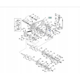 New Holland TC TC5000 guolių korpusas 84005799