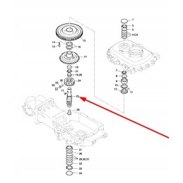 Lca91591 jėgos perdavimo velenai