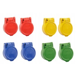 Apsauga nuo dulkių euro greitesnio lizdo, 8 vnt