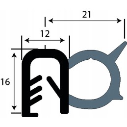 Lango sandariklis 5 6mm 50m 101128