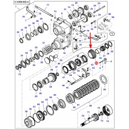 V34290110 atbulinė pavara