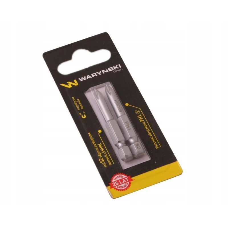 PH1 50mm atsuktuvo antgaliai, Warynski rinkinys, įsk