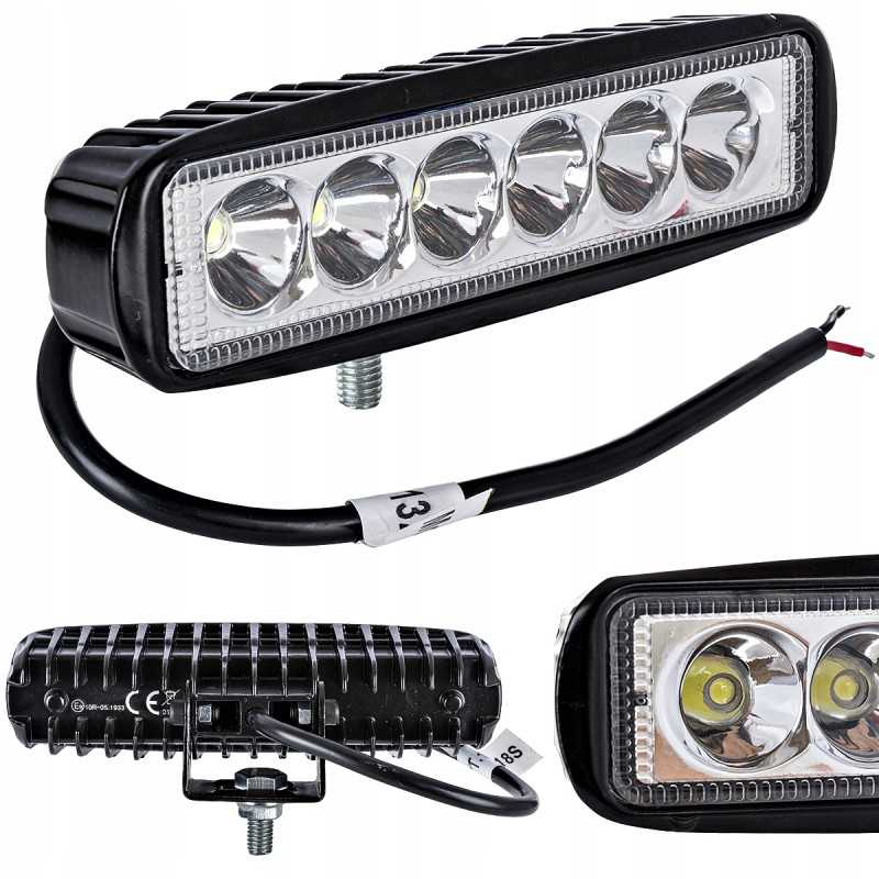 LED darbo lempa 6x3w Ursus Zetor JCB Case T 25