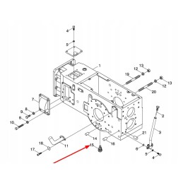 65 USD 38 026 M30 alyvos išleidimo kaištis