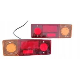 Galiniai žibintai traktoriaus priekabos žemės ūkio LED pora