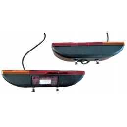 Galiniai žibintai traktoriaus priekabos žemės ūkio LED pora