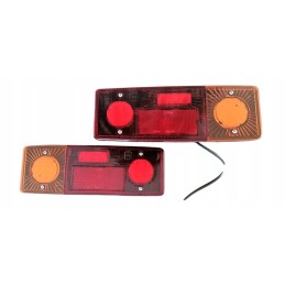 Galiniai žibintai traktoriaus priekabos žemės ūkio LED pora