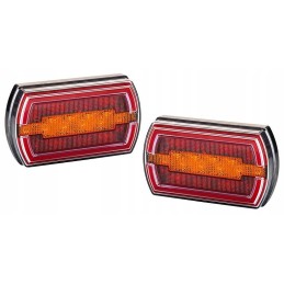 LED galiniai kombinuoti žibintai autobusui, priekabai vilkikui