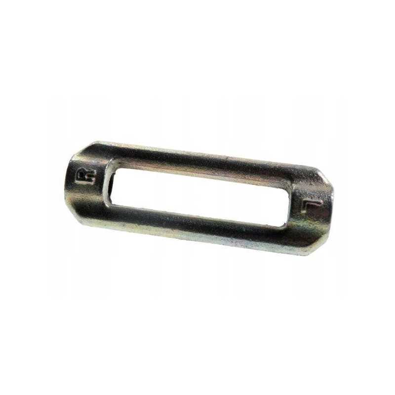 Veržlė, įtempianti šoninių grandinių sagtį