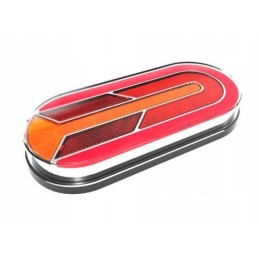 Ovalus kombinuotas galinis žibintas 146LED, 4 funkcijos