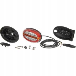 Kombinuotas ovalus LED galinis žibintas 12 24v Kramp