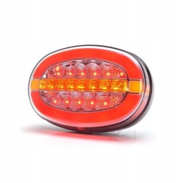 Kombinuotas ovalus LED galinis žibintas 12 24v Kramp