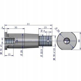 Vairo stiprintuvo pavaros kaištis