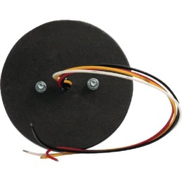 Apvalus LED galinis žibintas, skersmuo 115mm, 12 24v