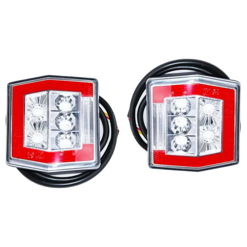 Galinis žibintas priekabos priekabos vilkikas LED pagalba