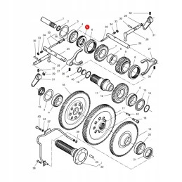 Massey Ferguson PTO krumpliaratis 3716025m2 originalus
