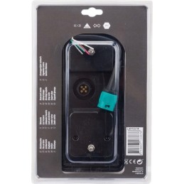 LED priekabos galinis žibintas, stačiakampis, 12v, dešinė, 23